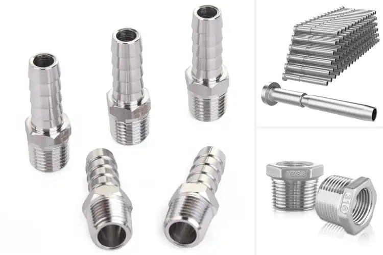 Detailed view of Best 316 Stainless Steel Fittings