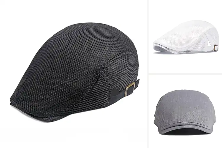 Detailed view of Best Adjustable Flat Berets