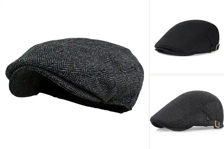 Detailed view of Best Adjustable Newsboy Caps