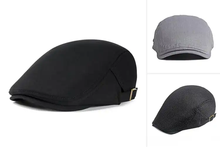 Detailed view of Best Adjustable Size Newsboy Hats For Head Sizes