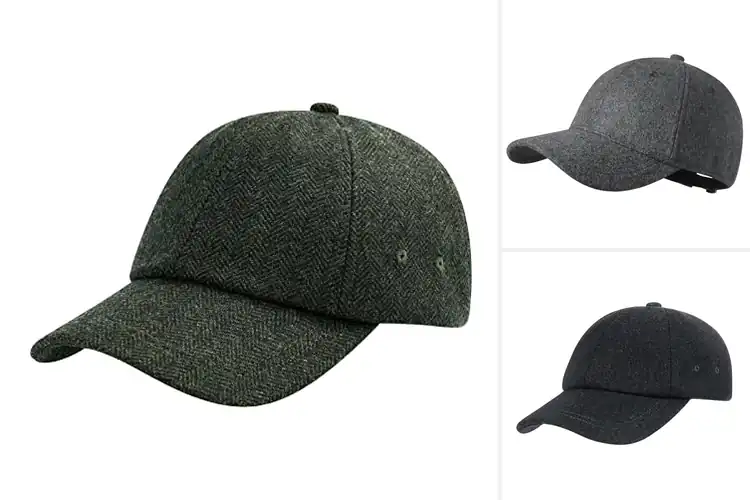 Detailed view of Best Adjustable Wool Cap