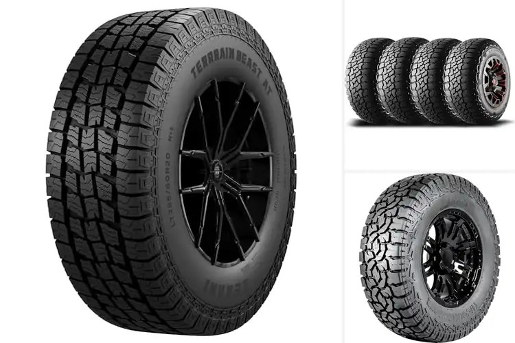 Detailed view of Best All Terrain Truck Tires