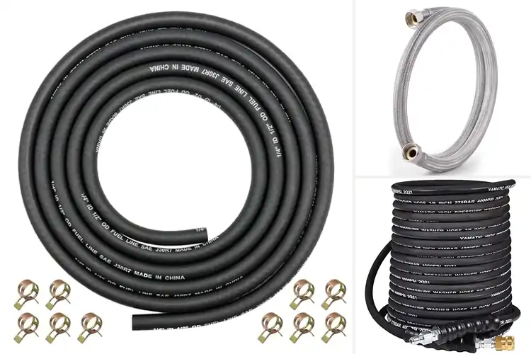 Detailed view of Best Braided Rubber Hoses