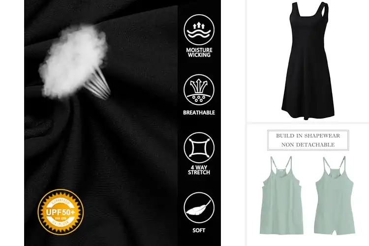 Detailed view of Best Breathable Lightweight Dress