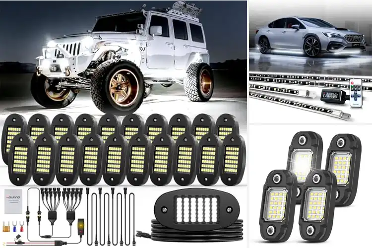 Detailed view of Best Bright White Underglow Light For Night Trail