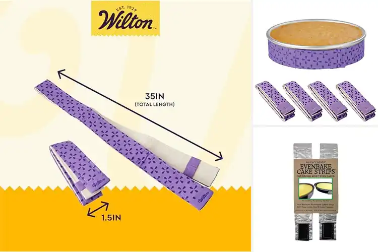 Detailed view of Best Cake Pan Strips: Bake Perfectly Even Cakes Effortlessly