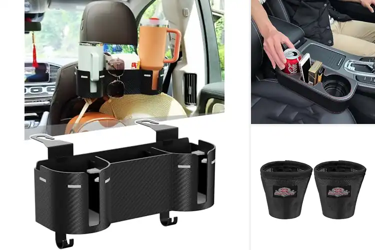 Detailed view of Best Car Cup Holder Organizers: Keep Your Car Clutter-Free