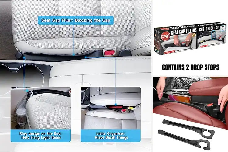 Detailed view of Best Car Seat Gap Fillers for a Tidy Ride