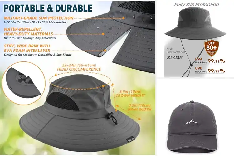 Detailed view of Best Casual Outdoor Hats: Top 10 Picks for Style & Comfort