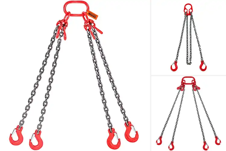 Detailed view of Best Chain Slings for Strong, Safe Lifting