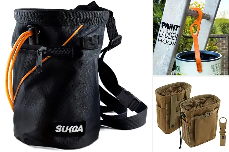 Detailed view of Best Climbing Accessory Buckets for Steady Chalk Grip