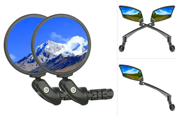 Detailed view of Best Convex Bike Mirrors: Top 10 Picks for Safe Rides