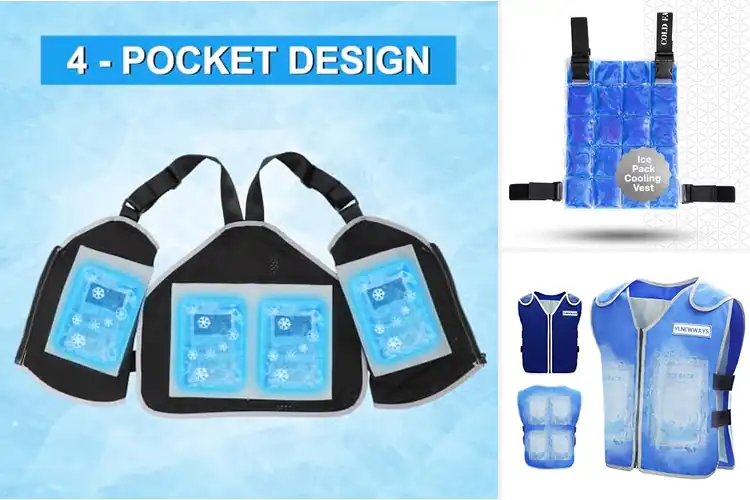 Detailed view of Best Cooling Vests For Hot Weather Cycling