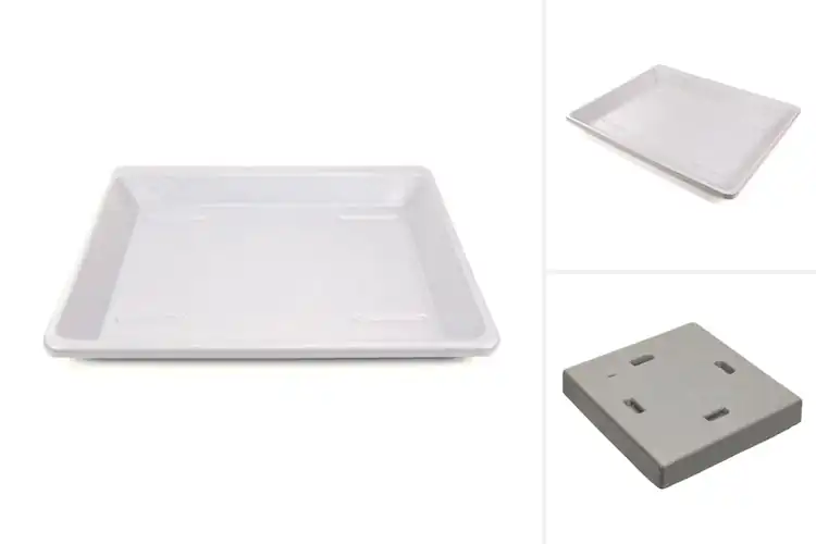 Detailed view of Best Delfield Pans