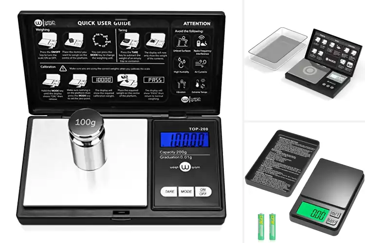 Detailed view of Best Digital Pocket Scales: Weigh with Precision & Ease