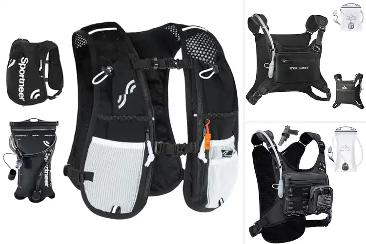 Detailed view of Best Drag Reducing Hydration Vest