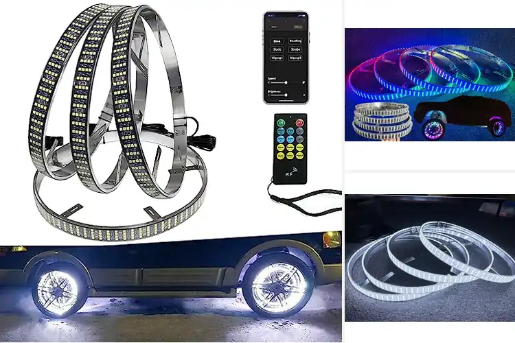 Detailed view of Best Exterior Wheel Well Light For Cars Trucks SUVs