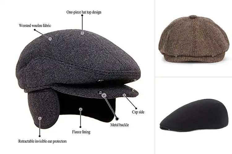 Detailed view of Best Fall Winter Flat Caps: 10 Stylish & Warm Picks for You