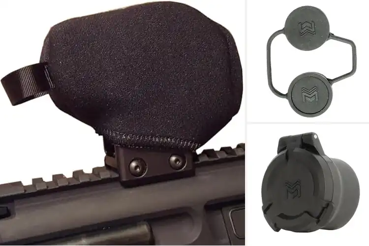 Detailed view of Best Firearm Lens Covers