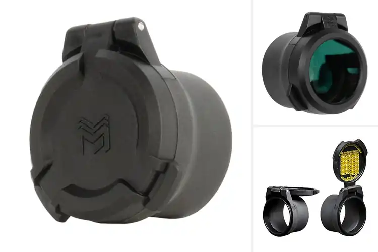 Detailed view of Best Flip-Up Scope Caps