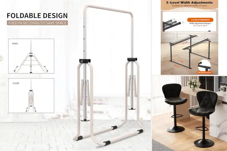 Detailed view of Best Height Adjustable Bars