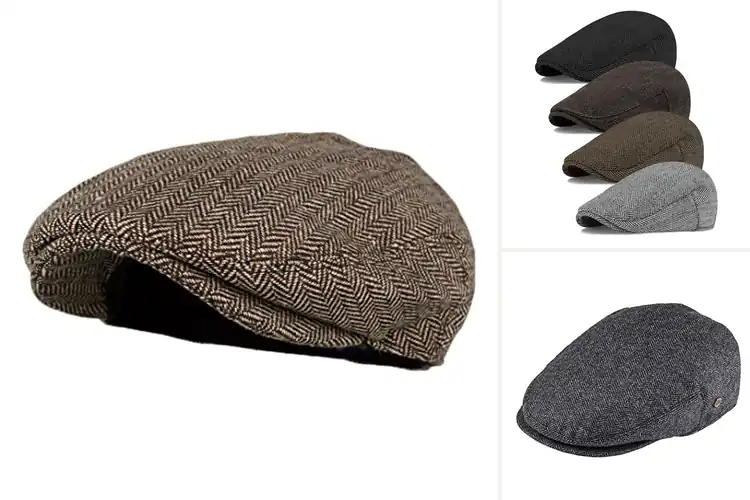 Detailed view of Best Herringbone Flat Caps: Your Style Upgrade
