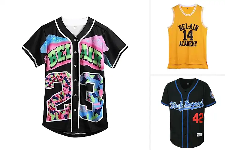 Detailed view of Best Hip Hop Jerseys