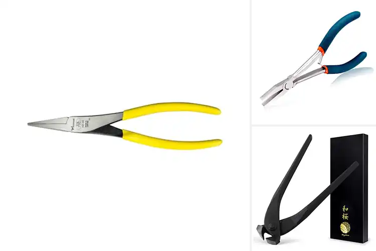 Detailed view of Best Japanese Duckbill Pliers