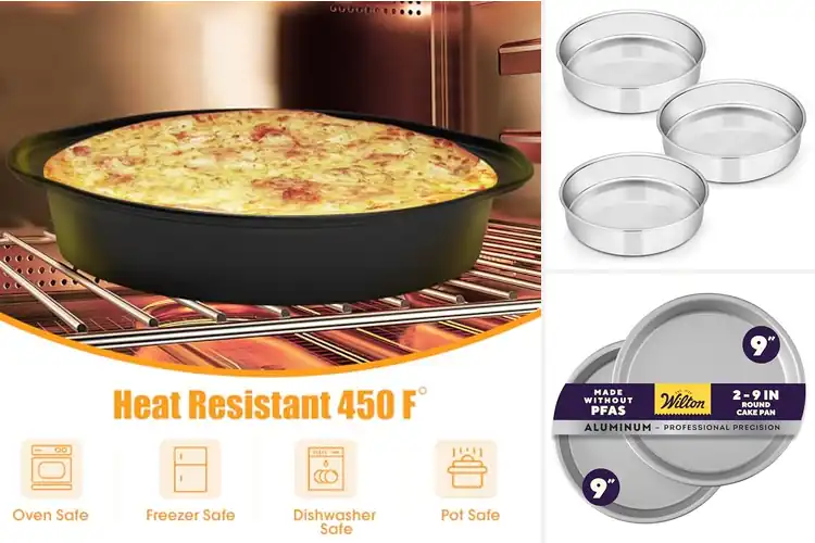 Detailed view of Best Layer Cake Pans: Bake Perfect Layers with Ease