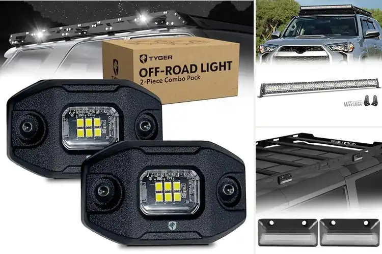 Detailed view of Best LED Roof Rack Lights