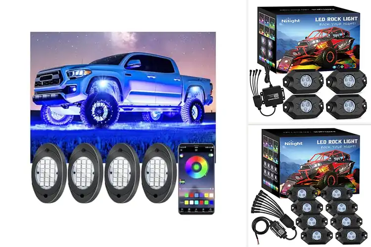 Detailed view of Best LED Wheel Well Pods