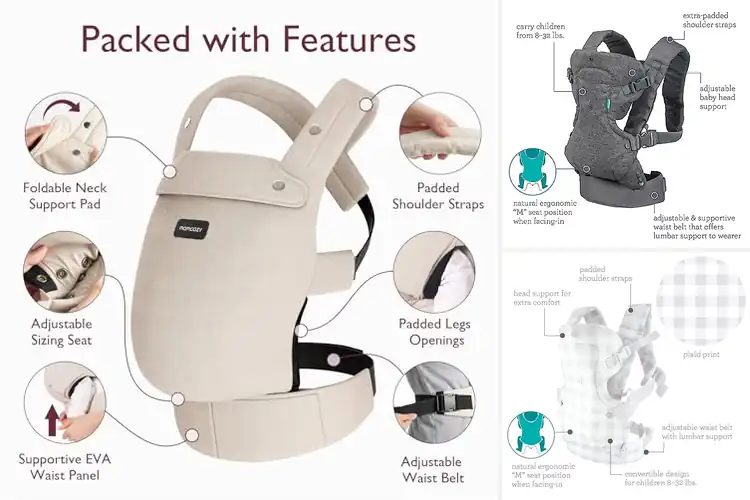 Detailed view of Best Machine Washable Baby Carriers