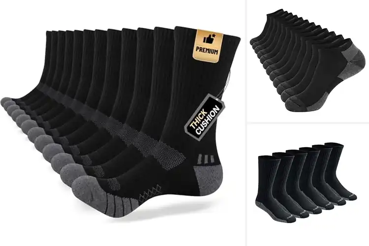 Detailed view of Best Men’s Cushioned Socks: Top 10 Picks for All-Day Comfort