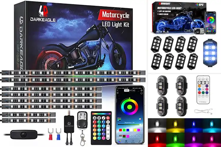 Detailed view of Best Motorcycle Exterior Lights