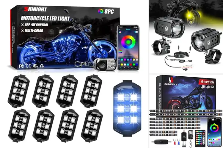 Detailed view of Best Motorcycle Lights