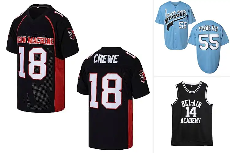 Detailed view of Best Movie Themed Jerseys: 10 Fun & Stylish Picks for Fans