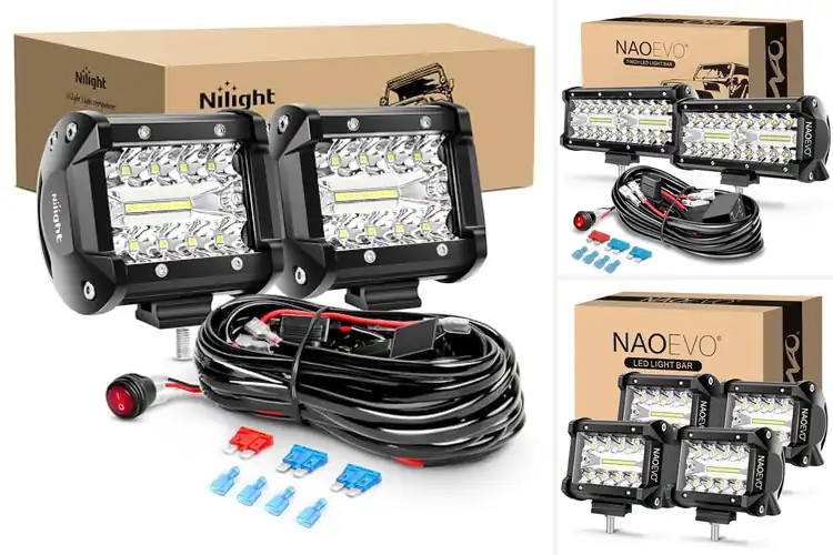 Detailed view of Best Off-Road LED Lights: Boost Your Night Trail Visibility