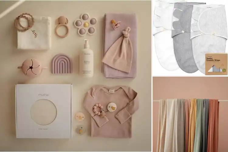 Detailed view of Best Organic Cotton Baby Wraps