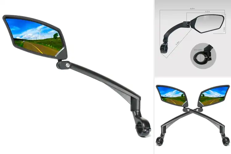 Detailed view of Best Rearview Mirrors For E-Bikes