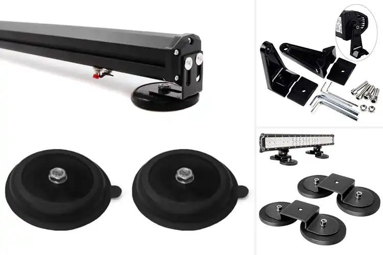 Detailed view of Best Rubber Pad Mounted Lights for a Smoother, Safer Ride