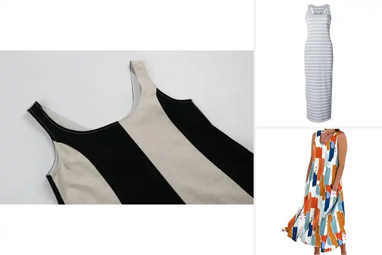 Detailed view of Best Sleeveless Pullover Dresses