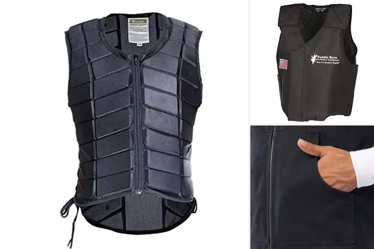 Detailed view of Best Stable Vests: Ultimate Comfort & Protection for Riders