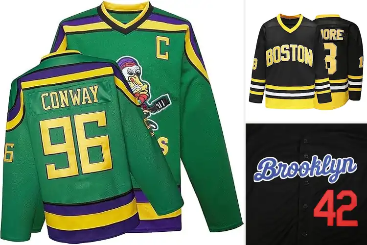 Detailed view of Best Stitched Number Jerseys
