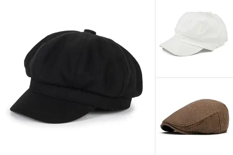 Detailed view of Best Vintage Cabbie Hats