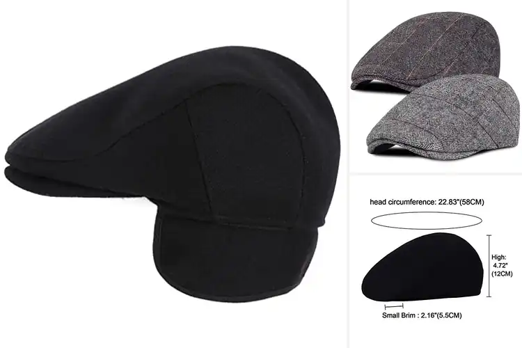 Detailed view of Best Warm Flat Caps: Stay Cozy & Stylish This Season