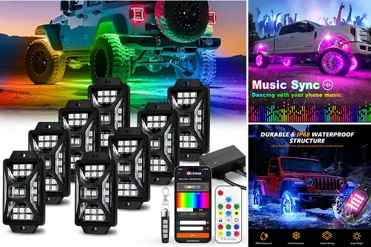 Detailed view of Best Waterproof Exterior Rock Light