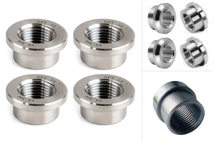 Detailed view of Best Weld Bung Collections